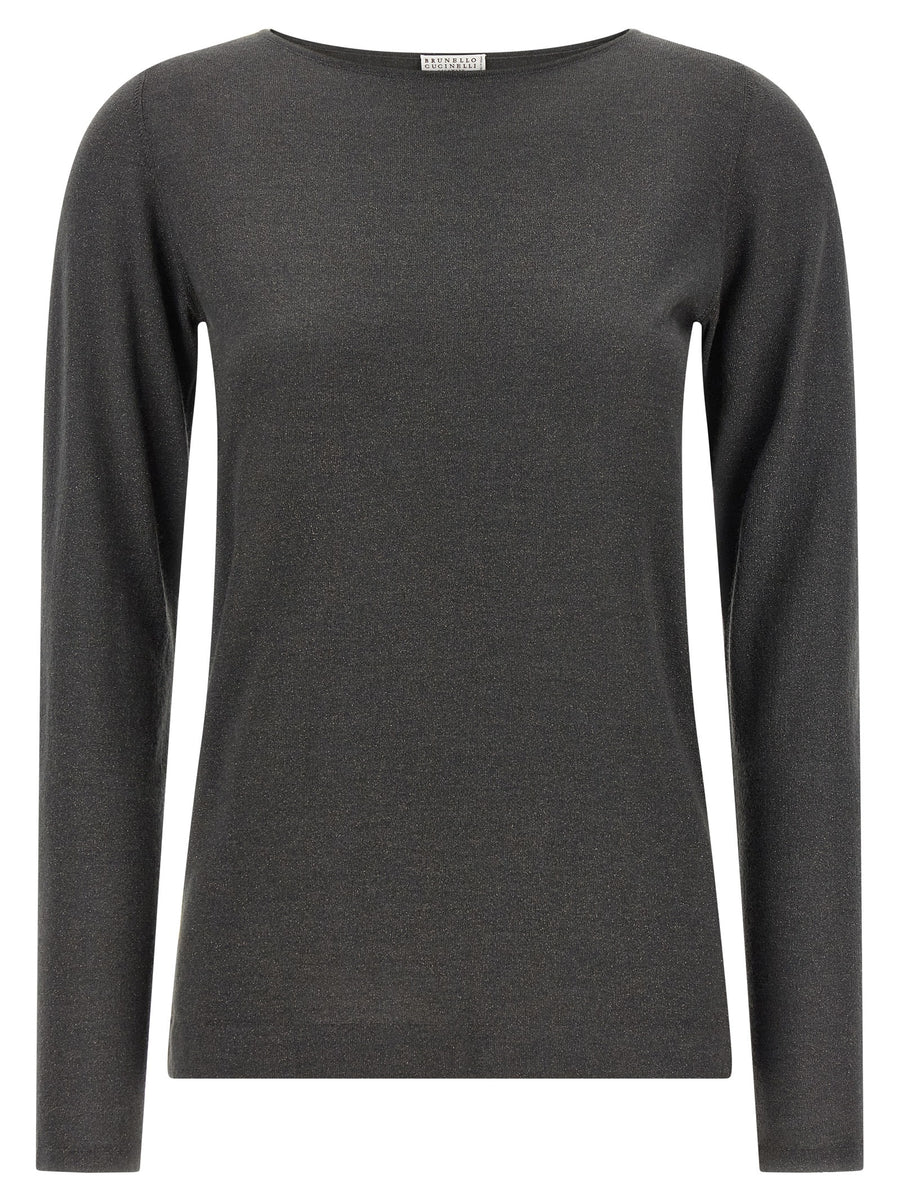 Brunello Cucinelli 51% Cashmere sweater in gray