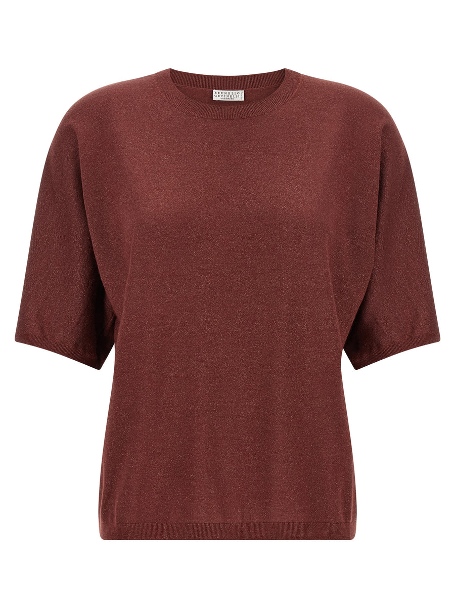Brunello Cucinelli 51% Cashmere sweater in bordeaux