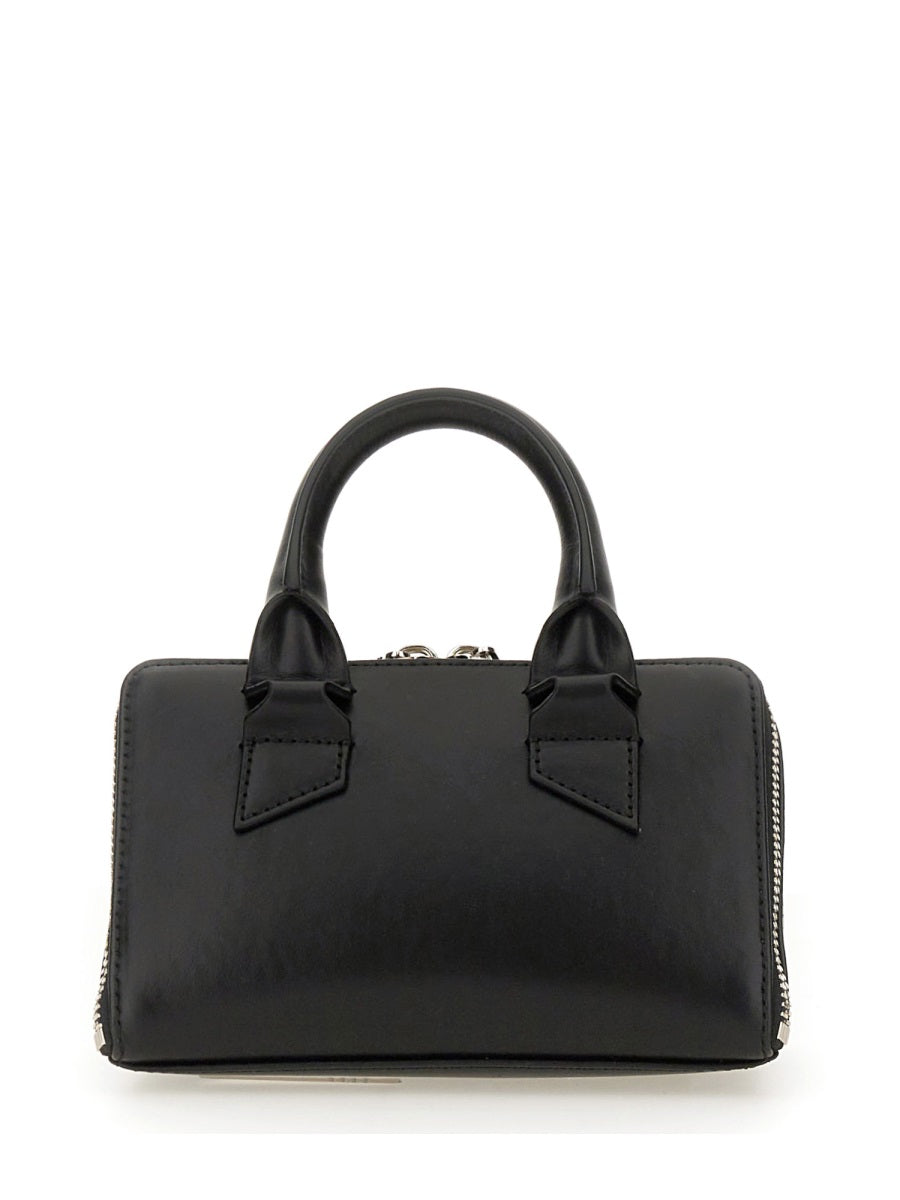 Mini Handbag Friday Black Calf Leather Handbags
