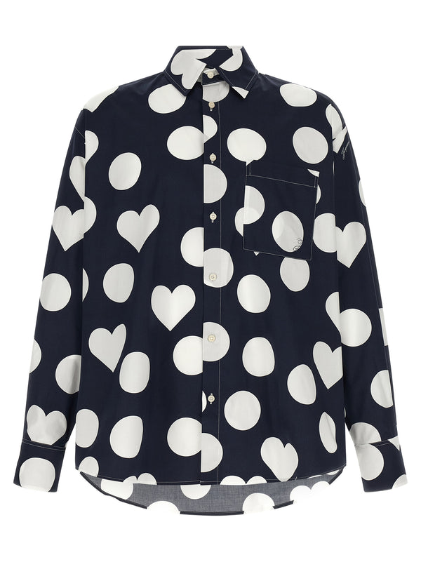 Jacquemus 100% Cotton blouse in navy