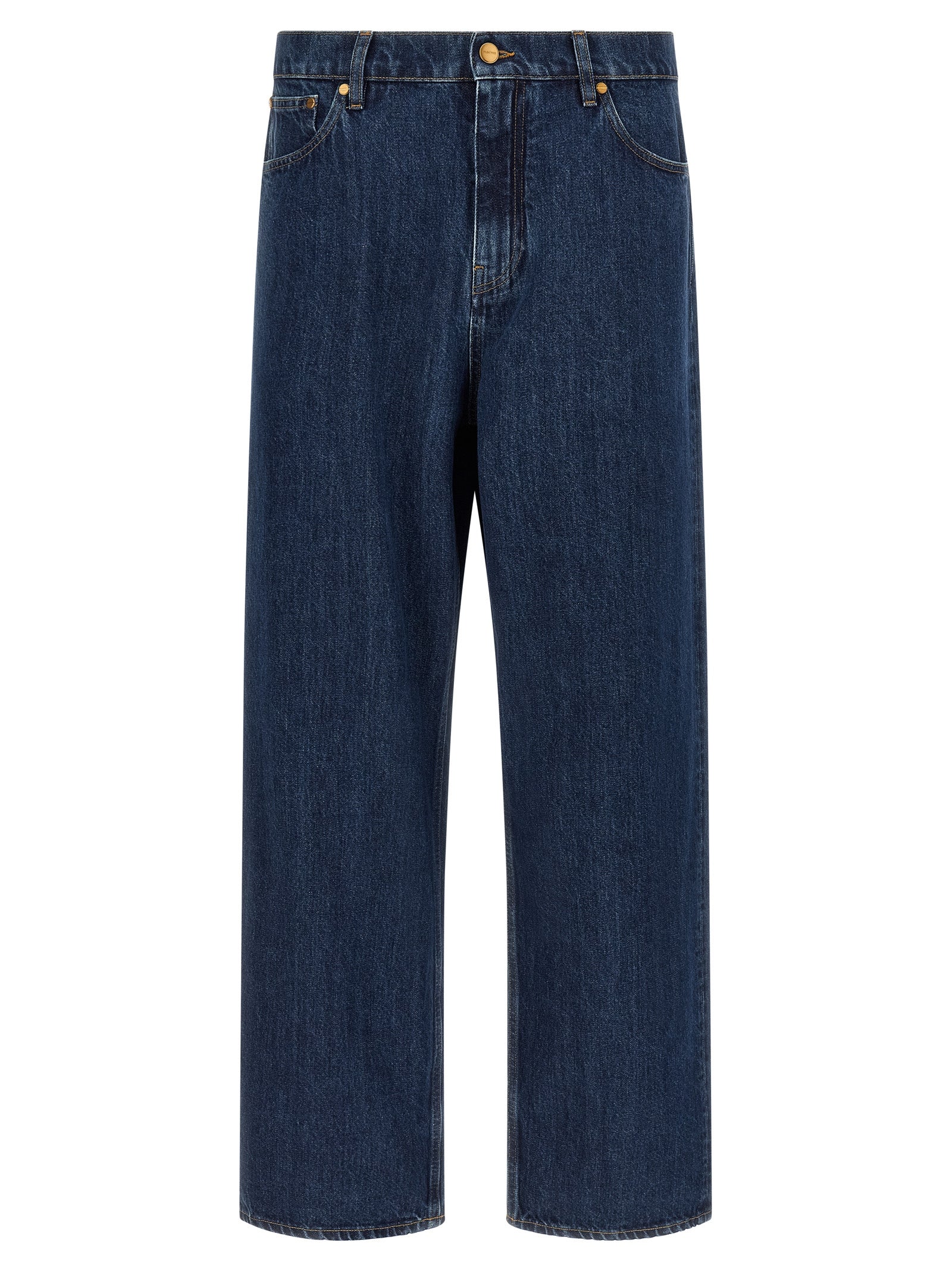 Jil Sander 100% cotton jeans in blue