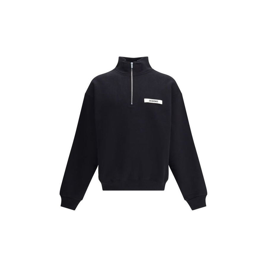 Jacquemus 100% Cotton sweatshirt in black