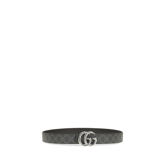 Gucci 100% Calf Leather Bos Taurus belt in black — view 2
