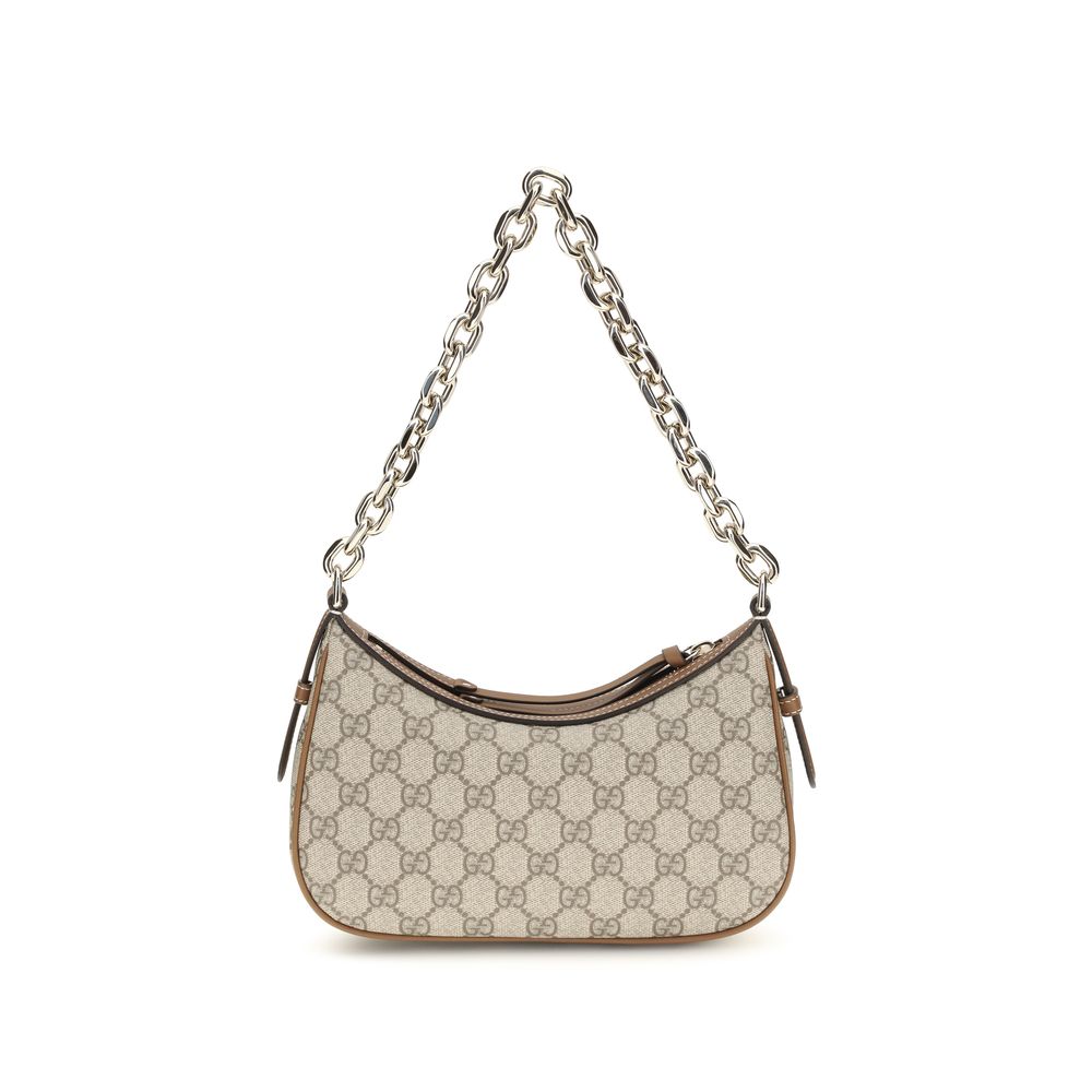 Beige Fabric Handbag Bag