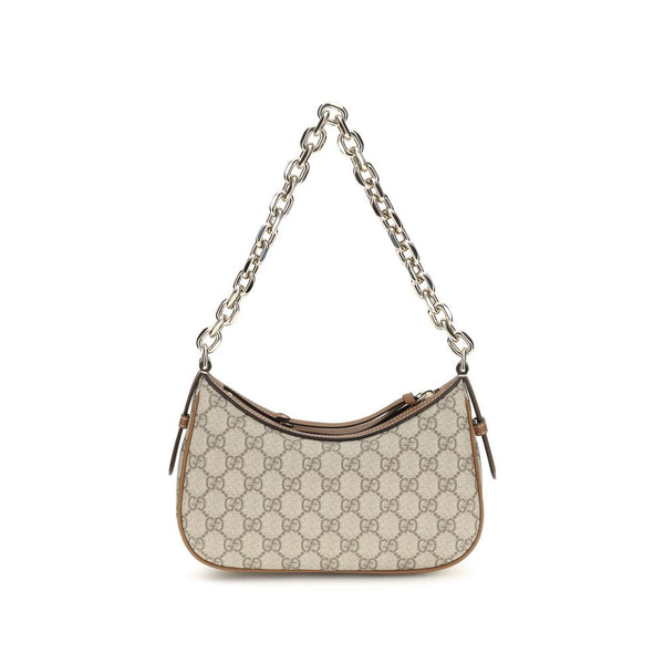 Gucci 100% Fabric shoulder bag in beige