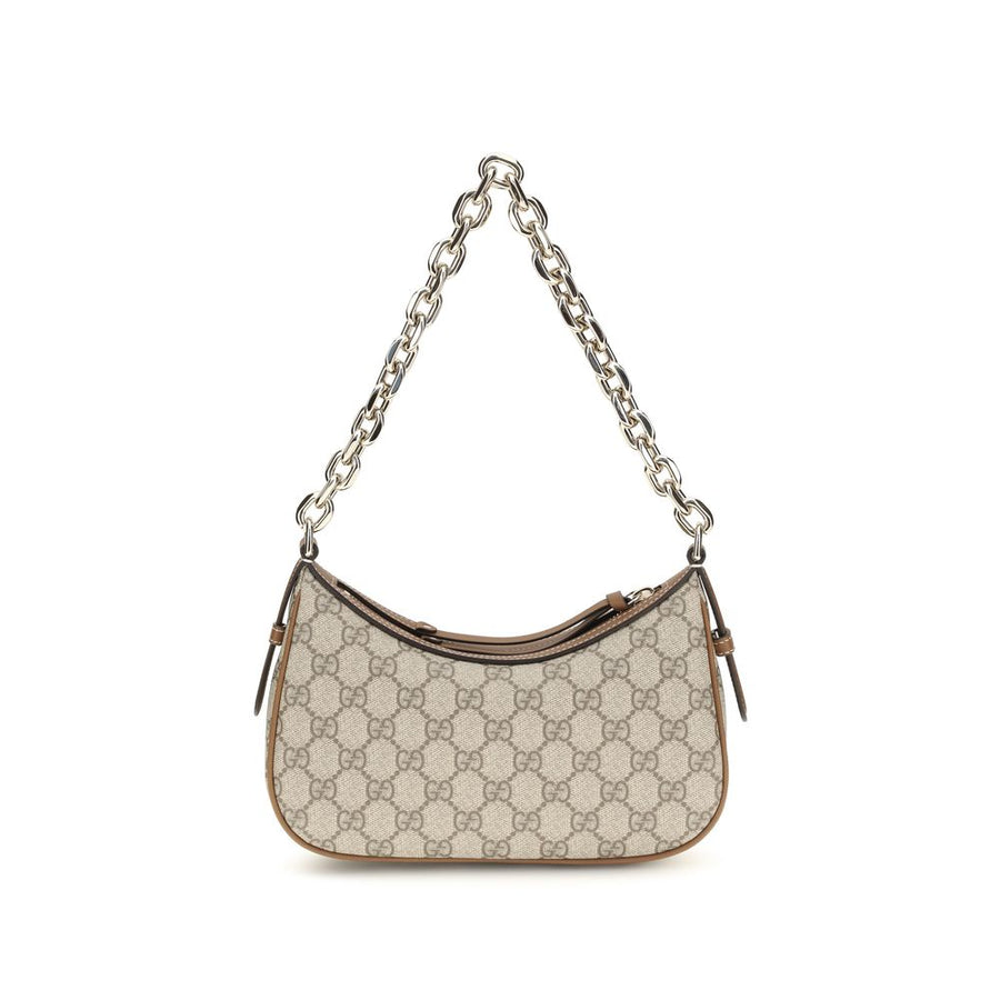 Gucci 100% Fabric shoulder bag in beige