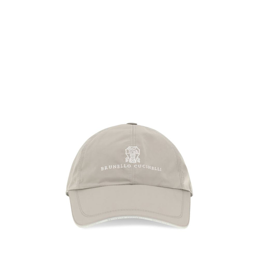 Brunello Cucinelli BRMM4799859CNC15BB 70% Polyester baseball cap in beige