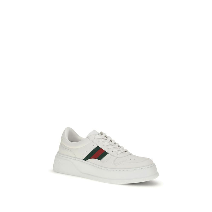 Gucci UPPER 100% Calf Leather Bos Taurus SOLE 100% Rubber sneaker in white — view 2