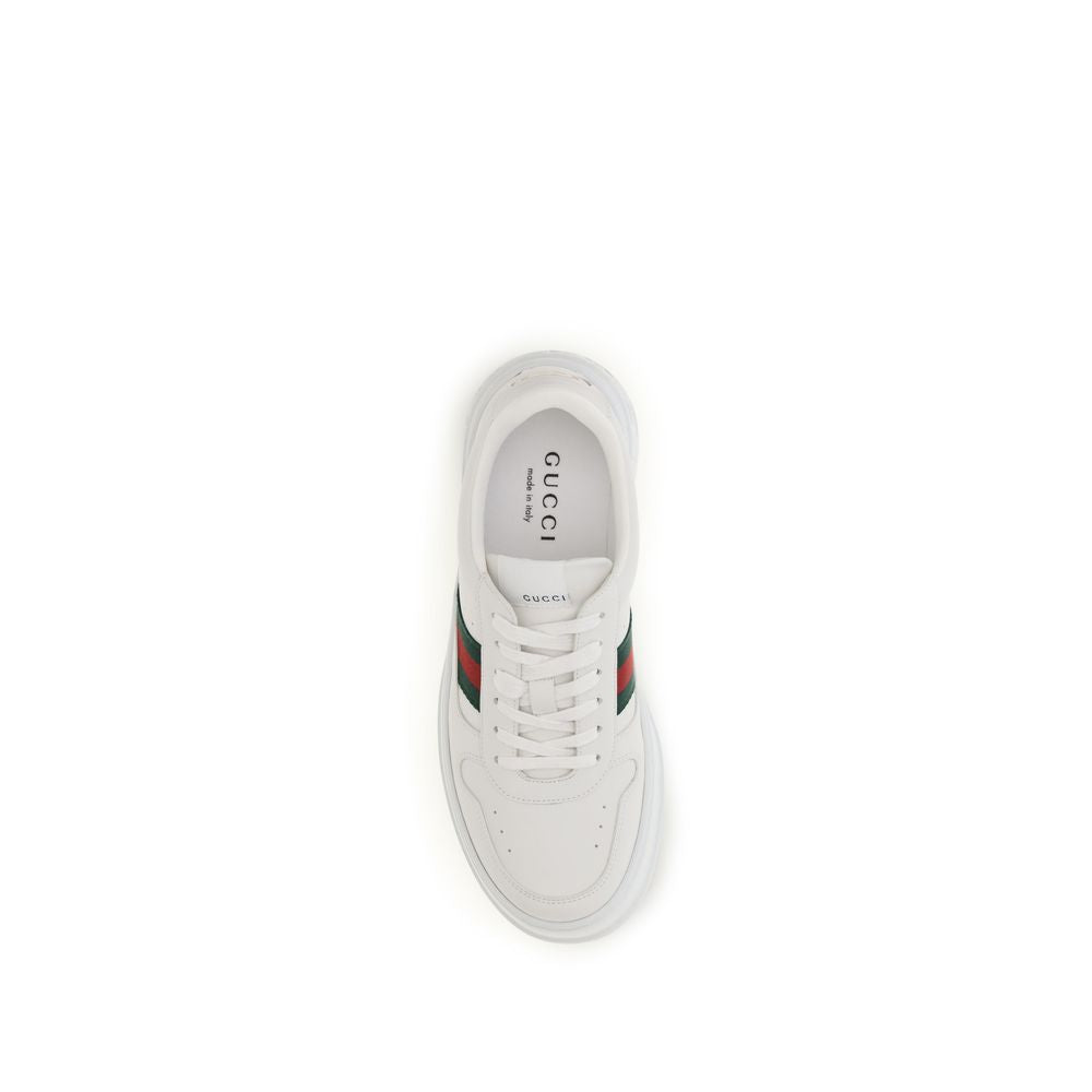 Gucci UPPER 100% Calf Leather Bos Taurus SOLE 100% Rubber sneaker in white — view 4