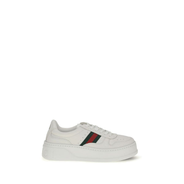 Gucci UPPER 100% Calf Leather Bos Taurus sneaker in white