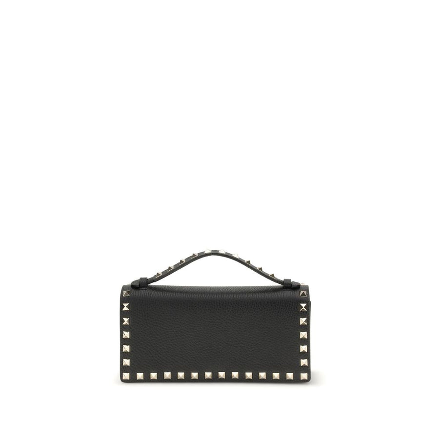 Valentino Garavani 100% Calf Leather Bos Taurus wallet in black