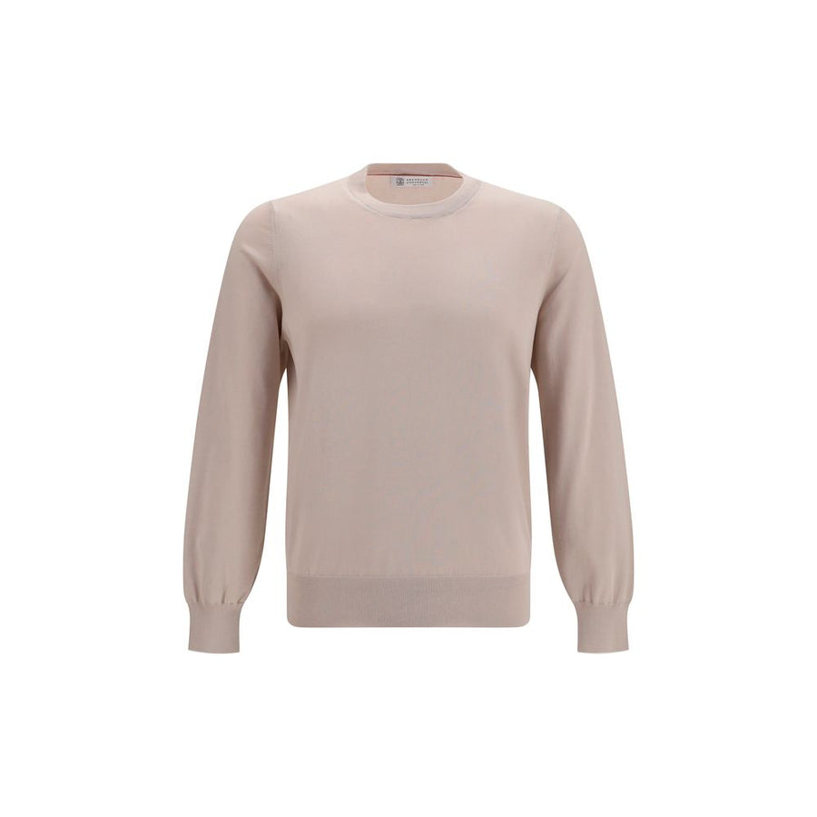 Brunello Cucinelli 100% Cotton sweatshirt in beige
