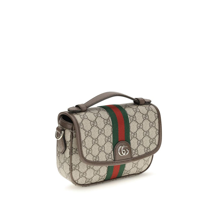Beige Fabric Handbag Bag