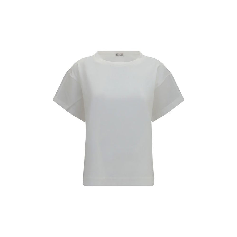 Brunello Cucinelli 100% Cotton t-shirt in white
