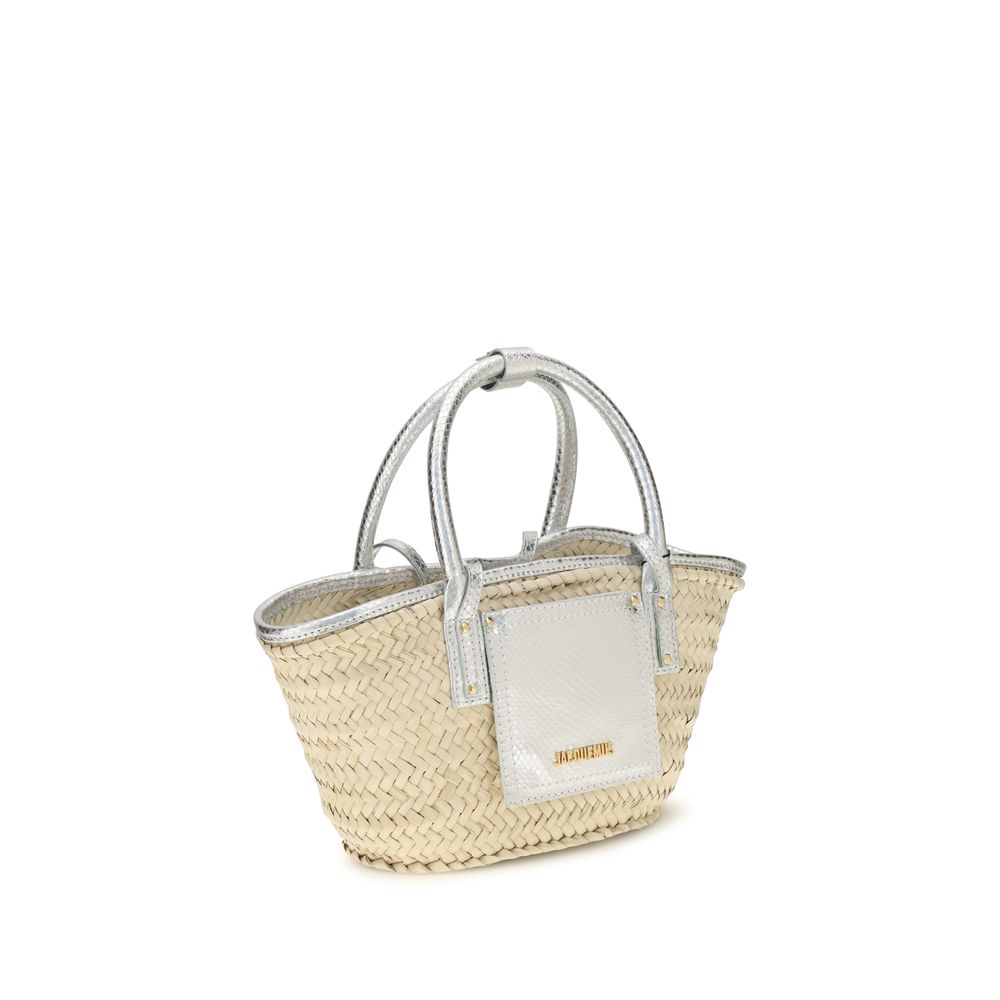 Beige Raffia Handbag Bag
