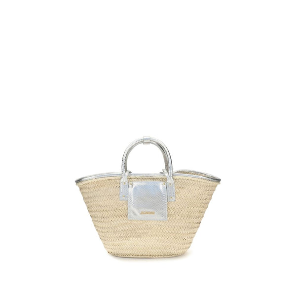Jacquemus 100% Raffia shoulder bag in beige