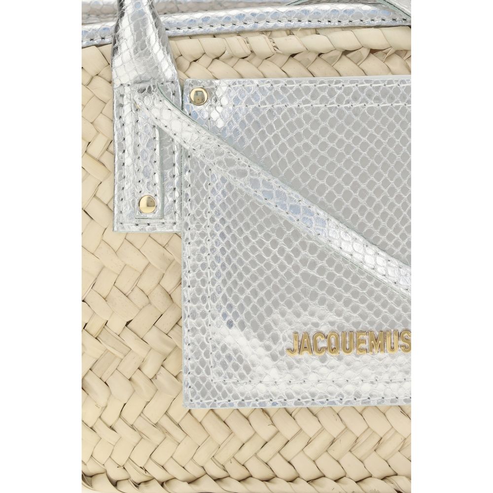 Beige Raffia Handbag Bag