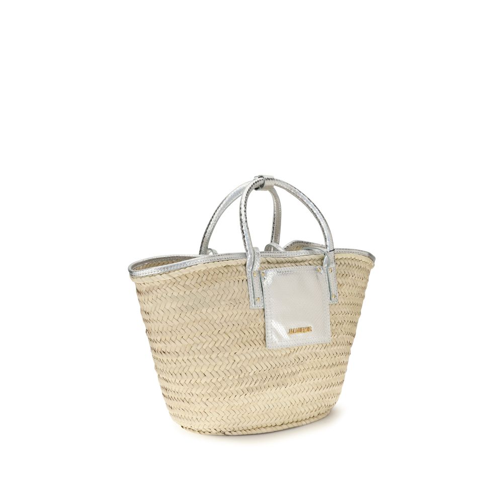 Beige Raffia Handbag Bag