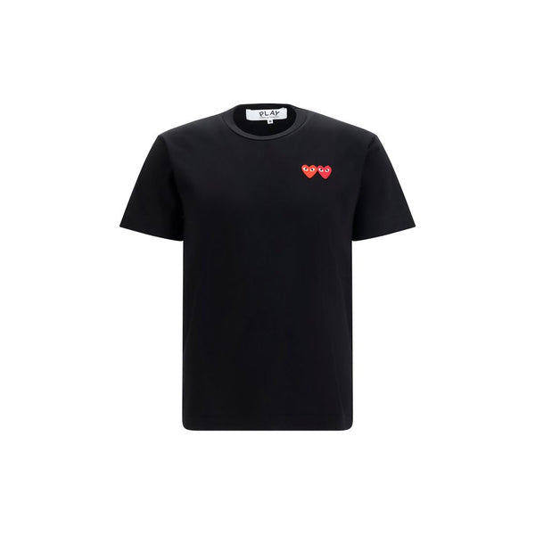 Comme Des GarçOns Play 100% Cotton t-shirt in black