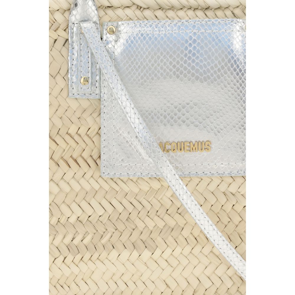 Beige Raffia Handbag Bag