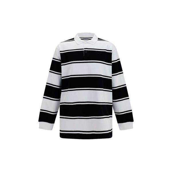 Balenciaga 100% Cotton polo shirt in white