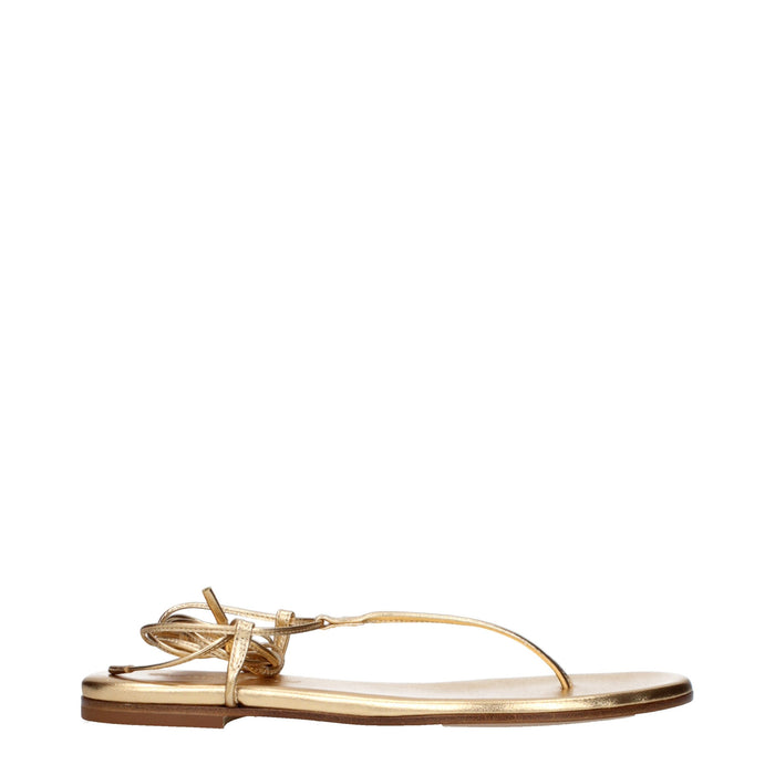 Gianvito Rossi sandal in gold