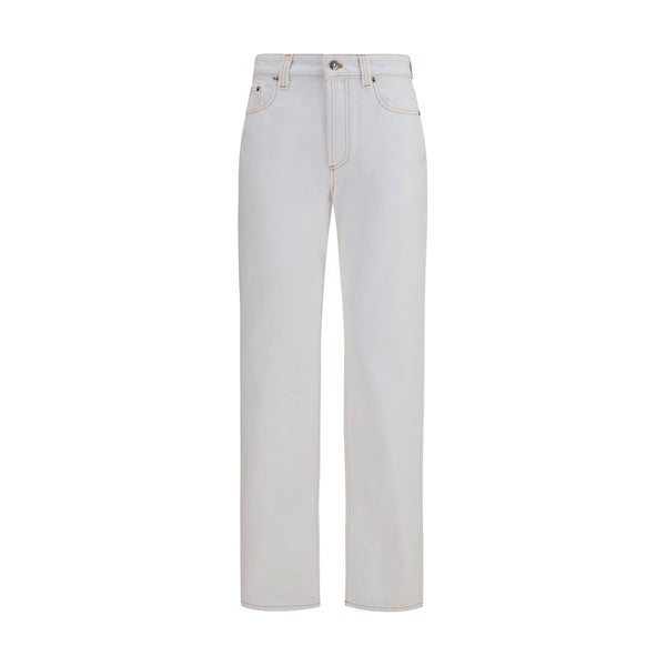Versace 100% Cotton jeans in white