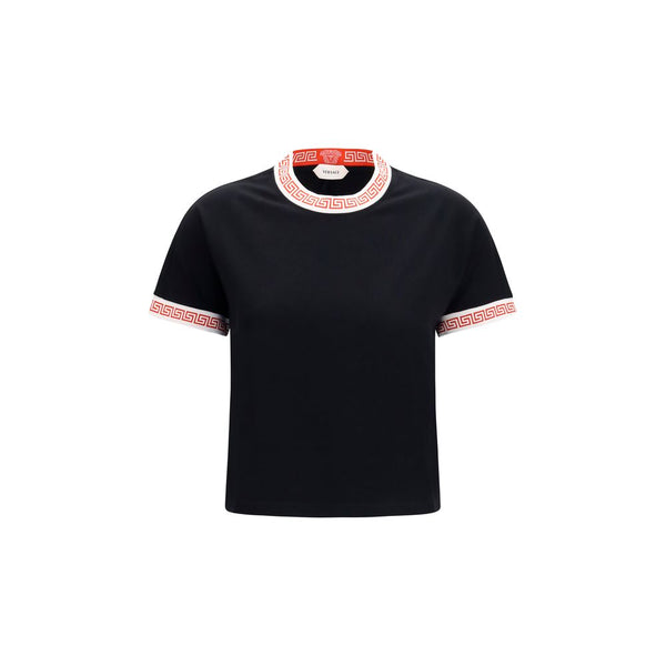 Versace 100% Cotton t-shirt in black