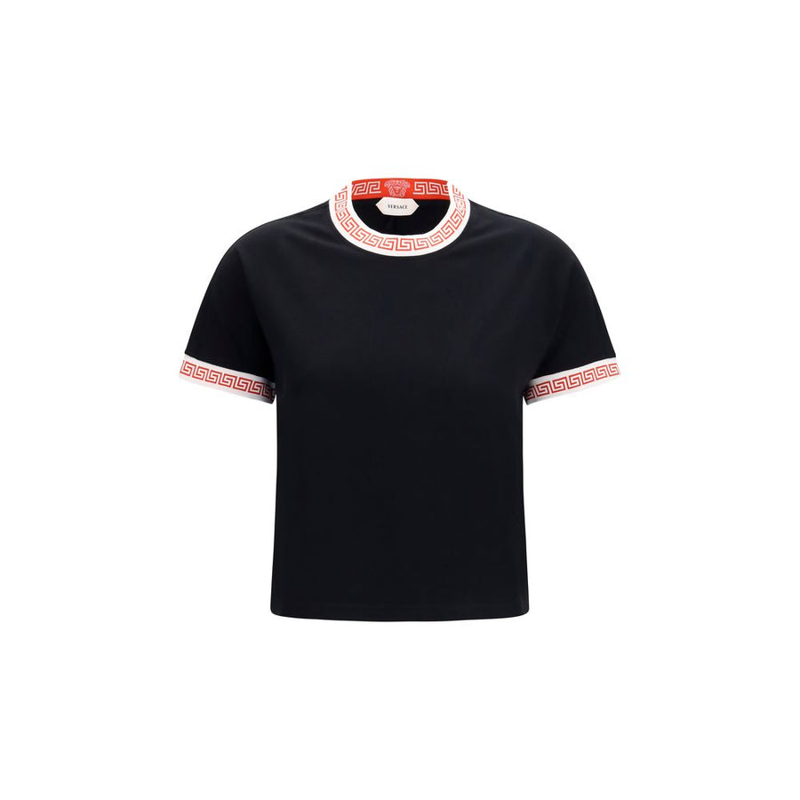 Versace 100% Cotton t-shirt in black