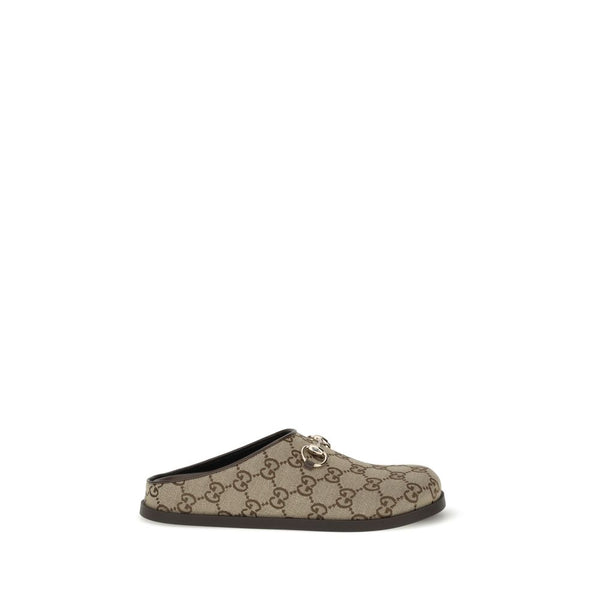 Gucci 71% Cotton slipper in beige