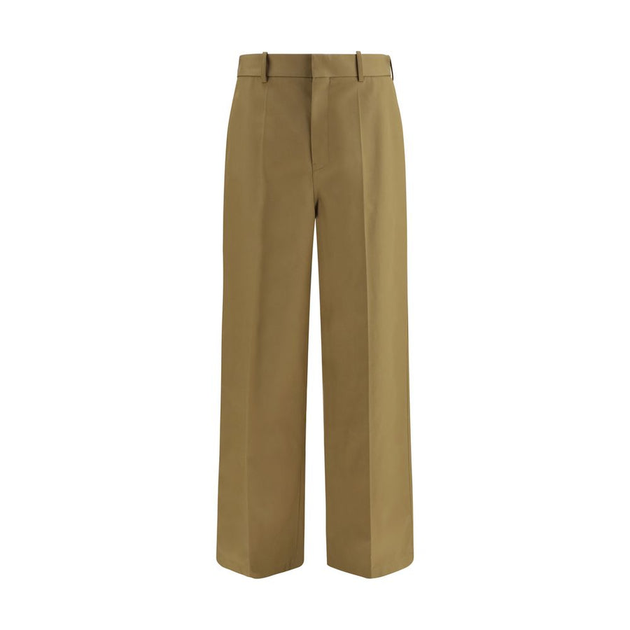 Balenciaga 100% Cotton chinos in beige