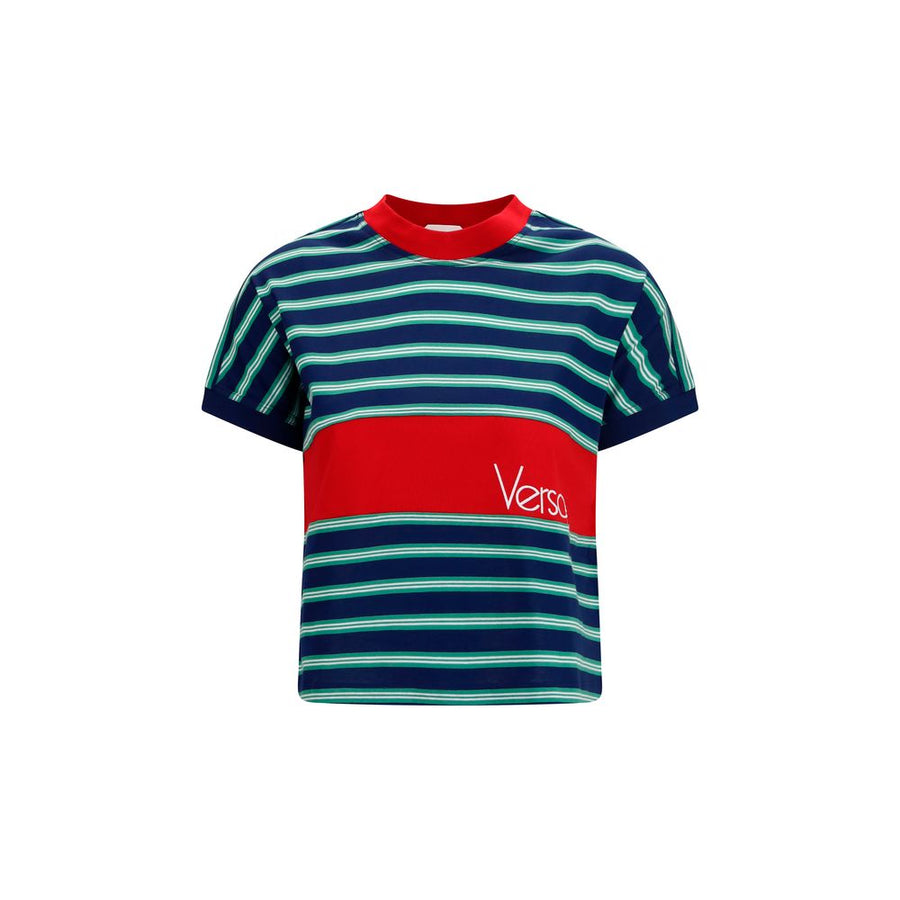 Versace 100% Cotton t-shirt in multicolor