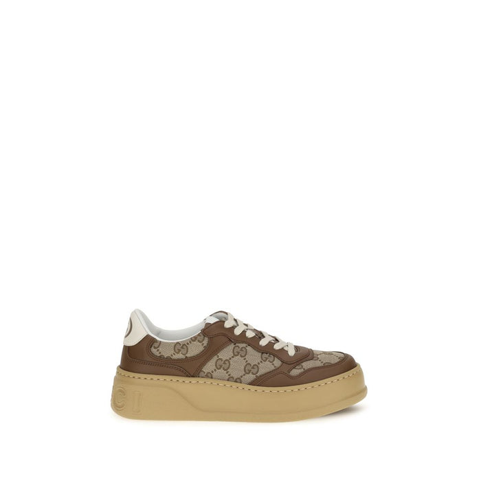 Gucci Upper: 50% Calf Leather Bos Taurus sneaker in beige