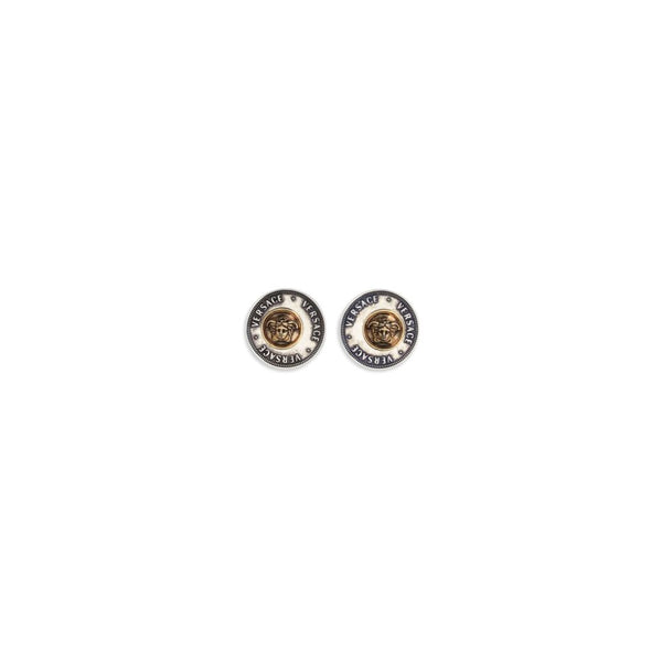 Versace 100% Brass earrings in gray