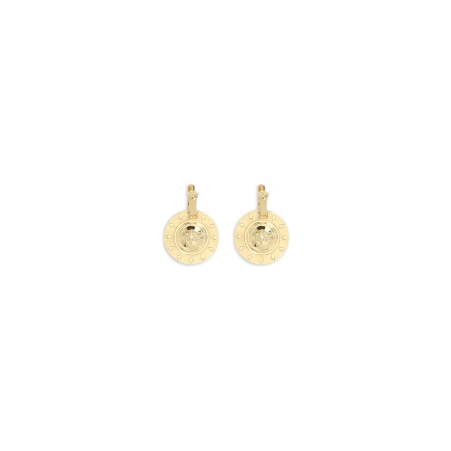 Versace 100% Brass earrings in gold