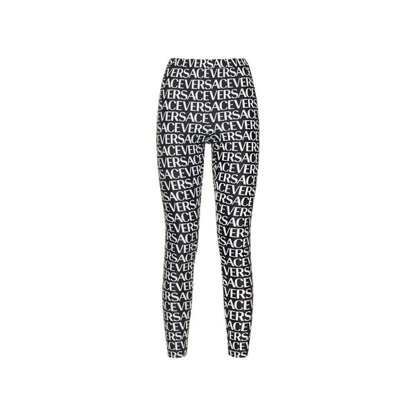 Versace 22% Elastane leggings in black
