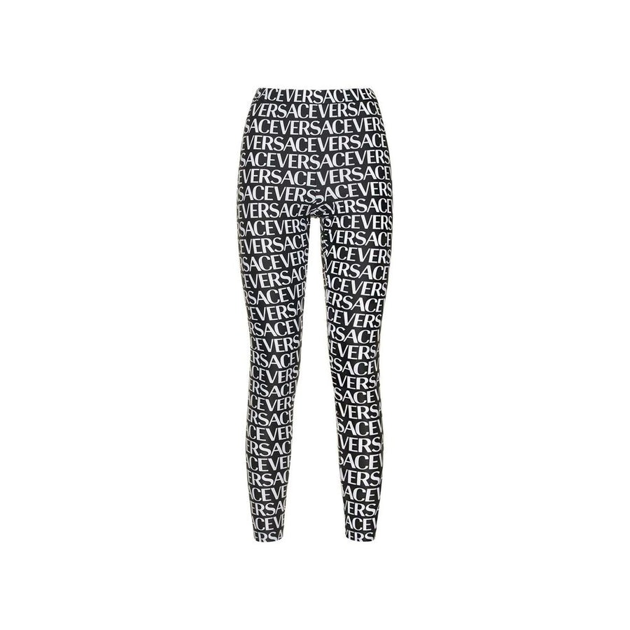 Versace 22% Elastane leggings in black