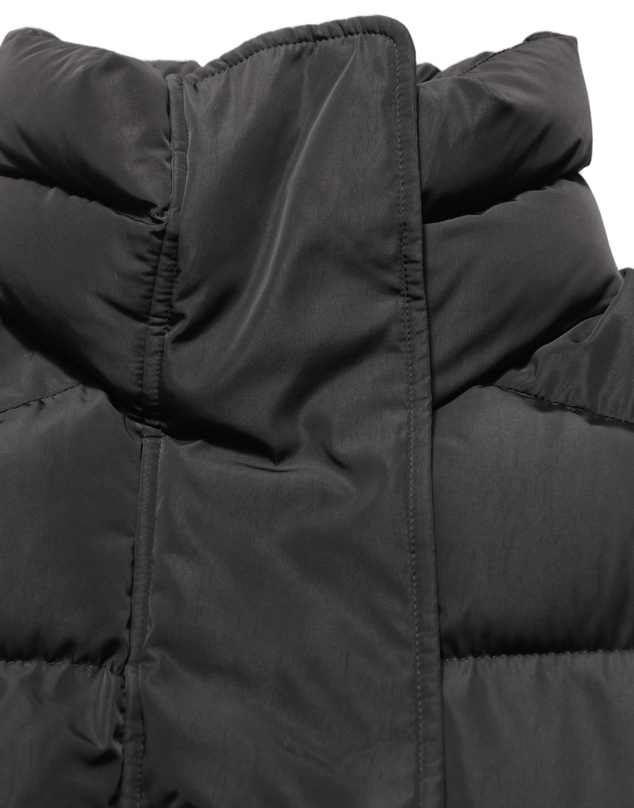 Dolce & Gabbana 100% Polyester; Lining: 100% Nylon vest in black