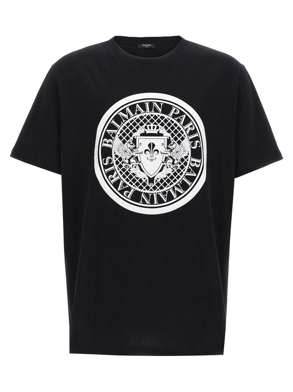 Balmain 100% organic cotton t-shirt in black