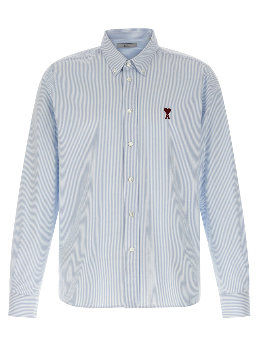 AMI Paris 100% Cotton shirt in blue