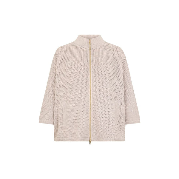 Herno 35% Cotton cardigan in beige