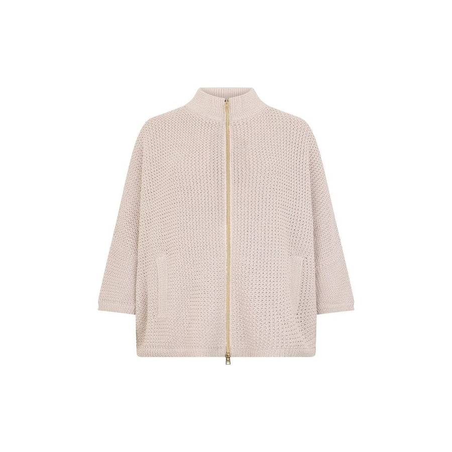Herno 35% Cotton cardigan in beige