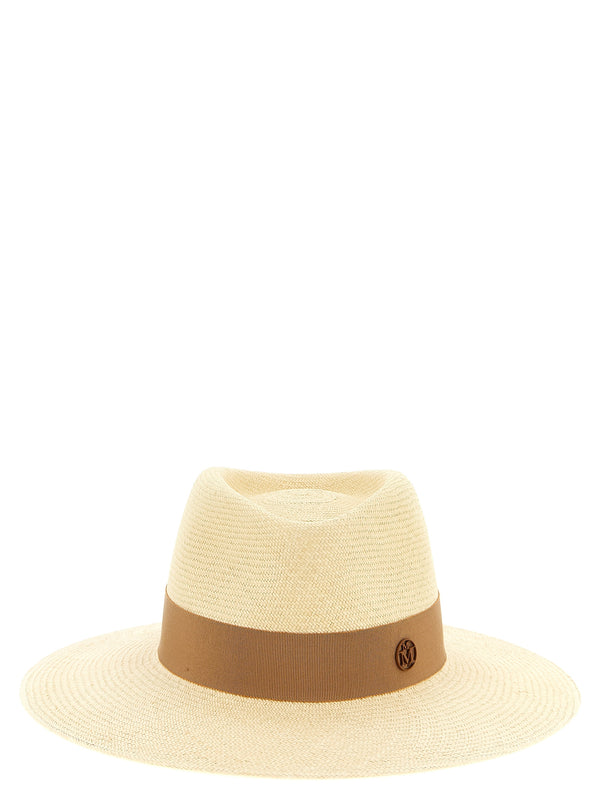 Maison Michel MA328255BM 100% Straw fedora in beige