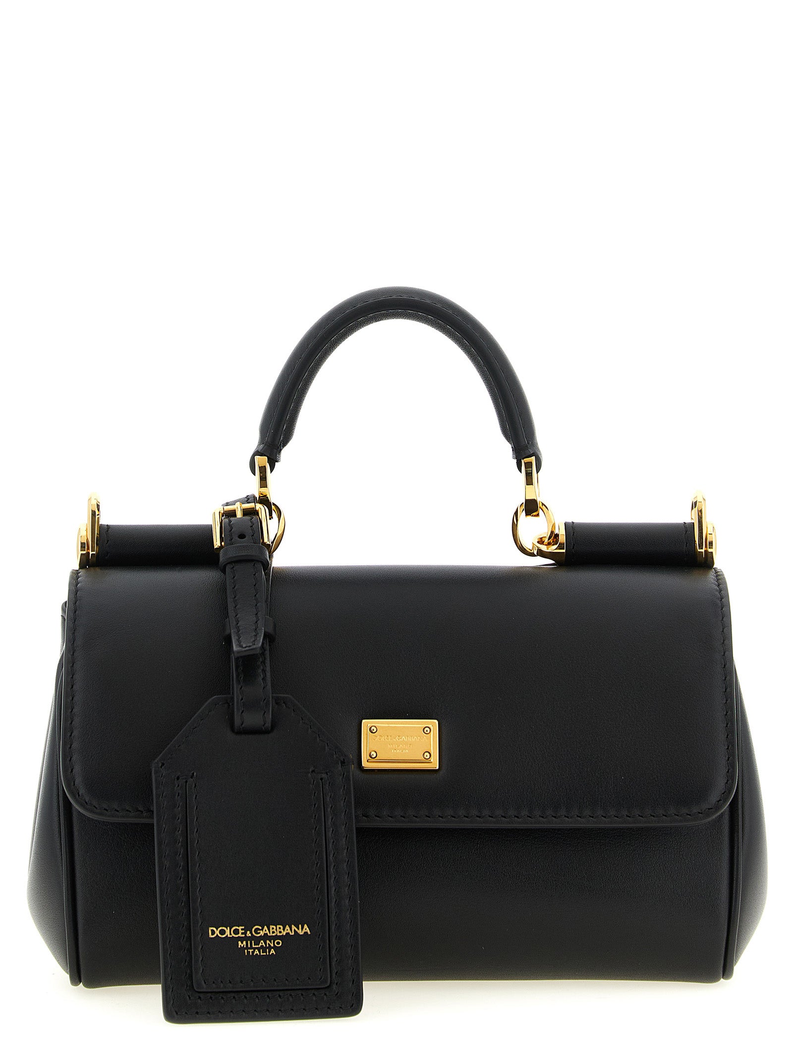 Black Calfskin Handbag Bag