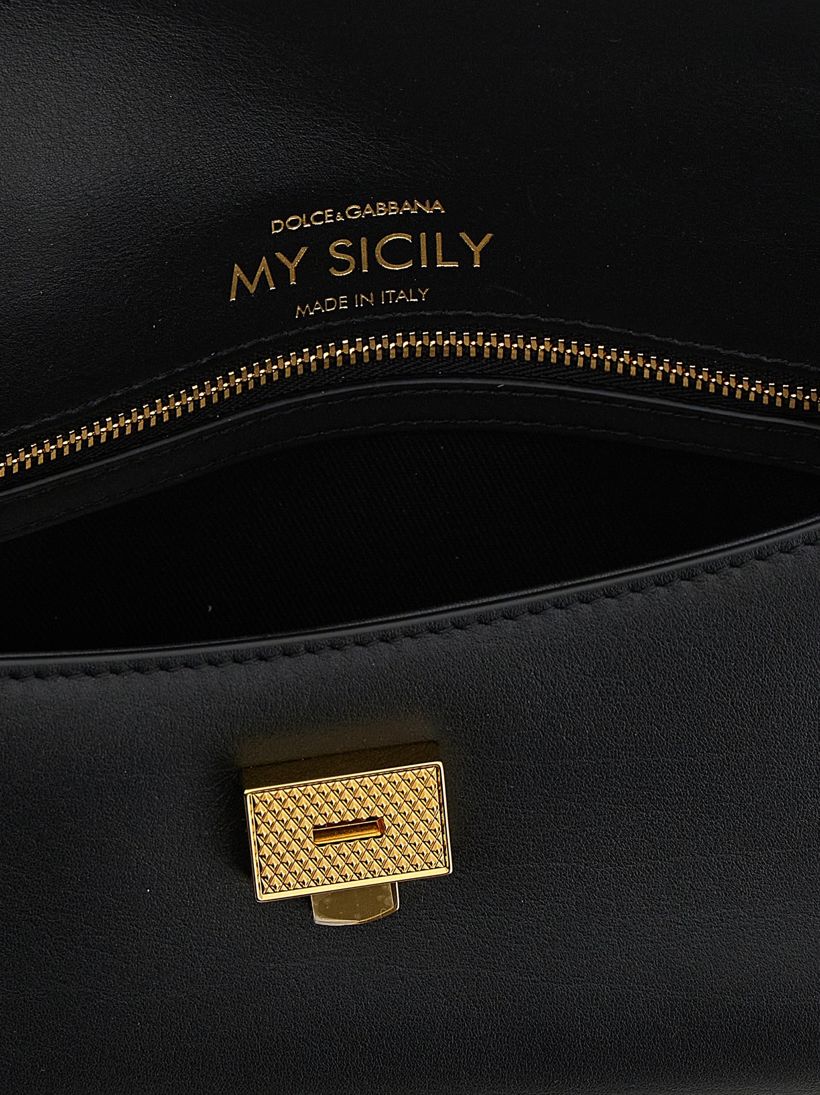 Black Calfskin Handbag Bag