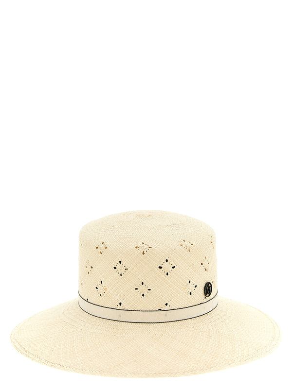 Maison Michel MA333355BM 100% Brisa sun hat in beige