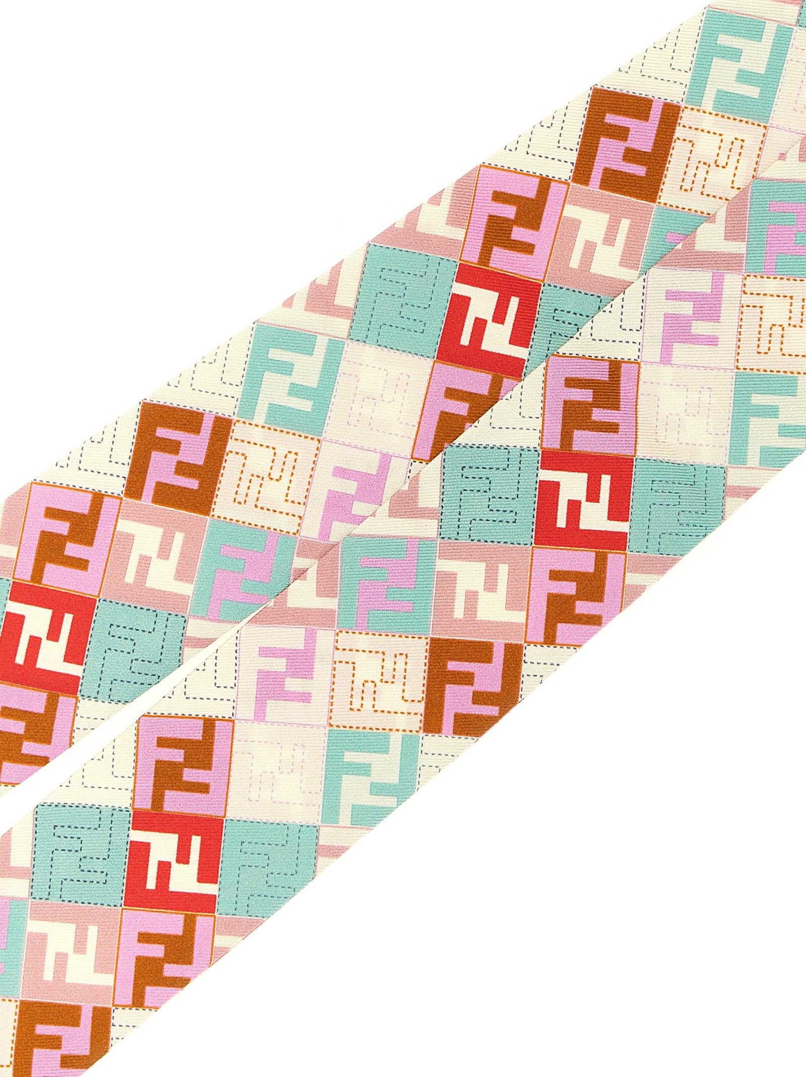 Fendi 100% Silk scarf in multicolor — view 3