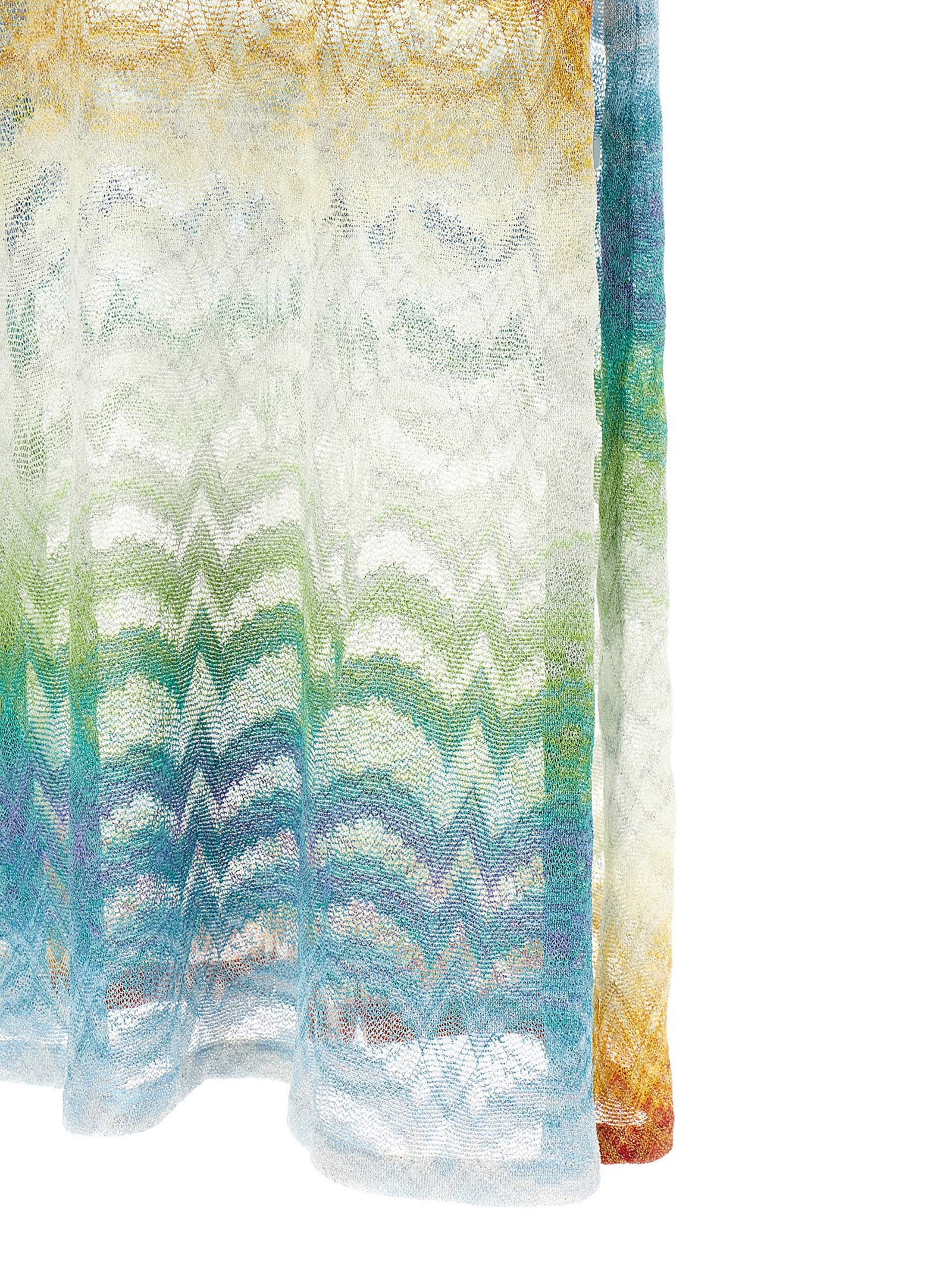 Missoni 88% viscose dress in multicolor — view 4