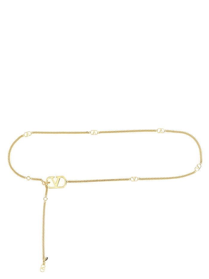 Valentino Garavani 100% Brass belt in gold — view 2