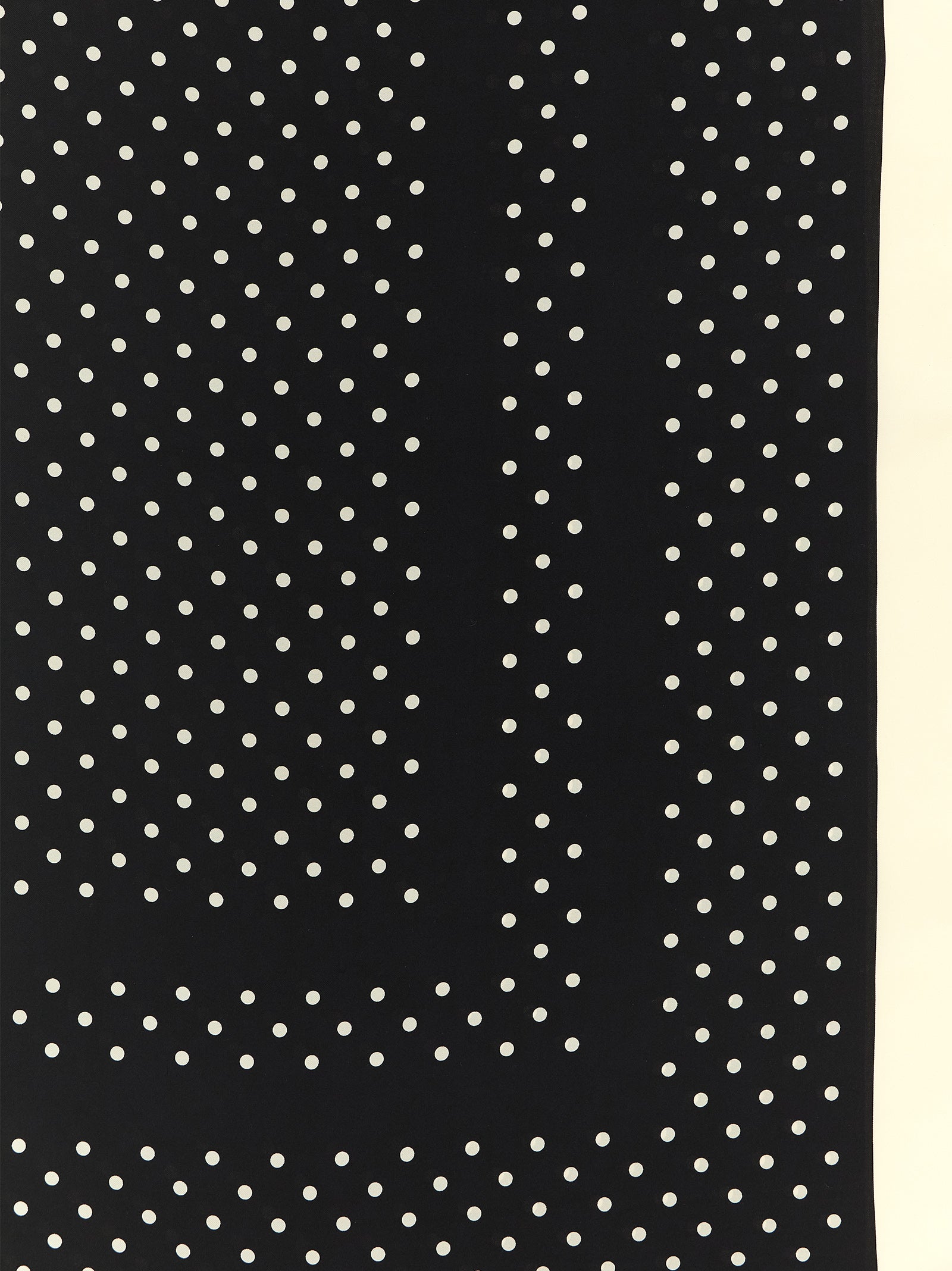 Valentino Garavani 100% Silk scarf in black — view 3